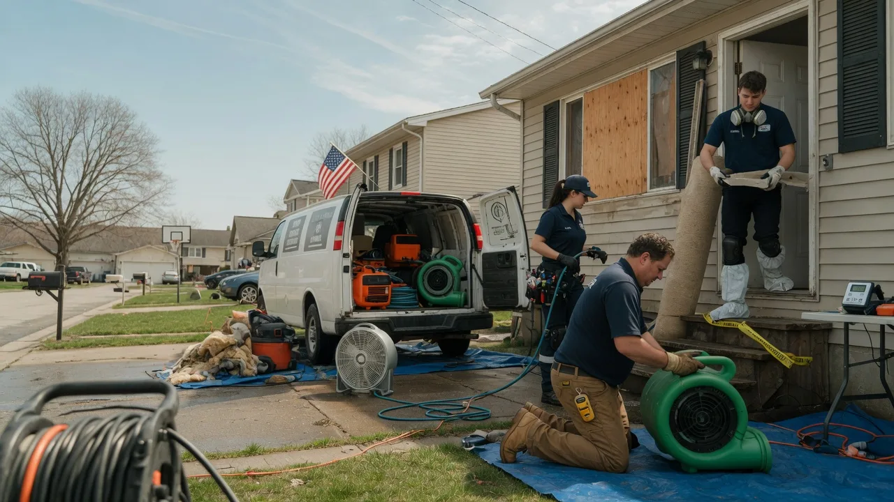 Water Damage Restoration in Grant, LA near me